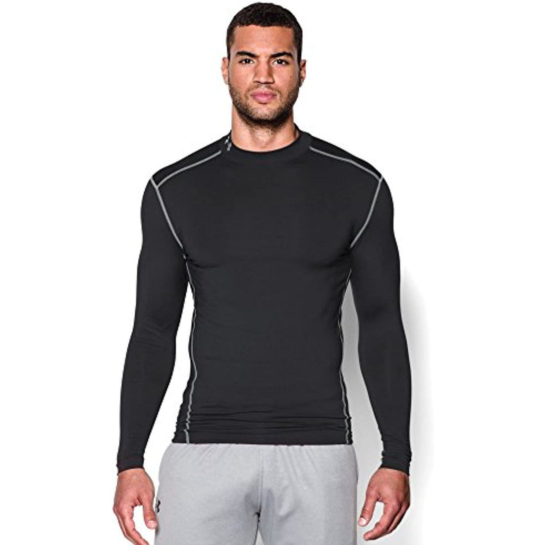Under Armour Men\'s ColdGear – Mock Long-Sleeve Sneakers Nation Compression T-Shir Armour One